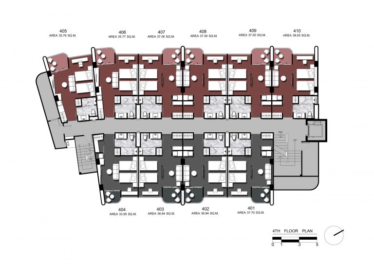 The Treasure Phuket - 4th Floor Plan