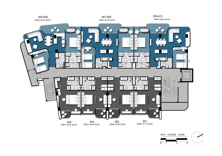 The Treasure Phuket - 6th Floor Plan