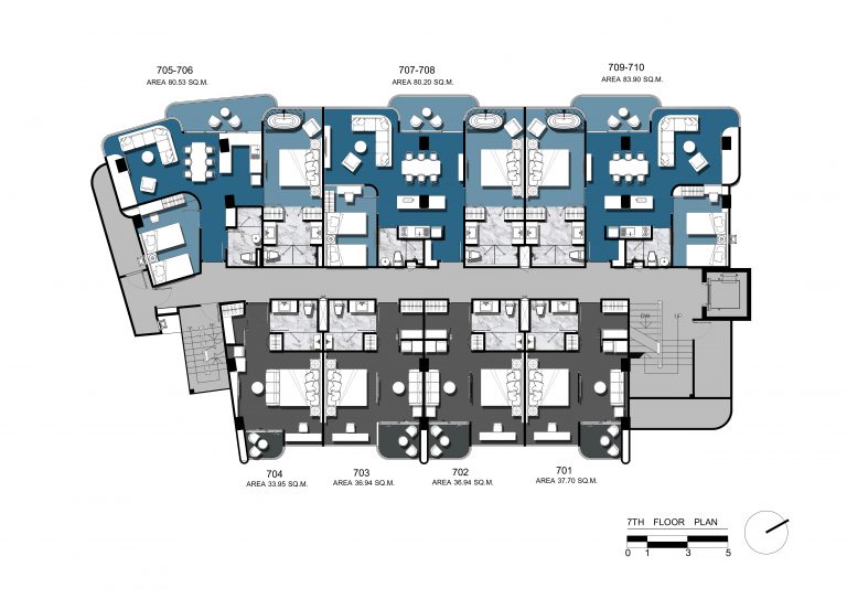 The Treasure Phuket - 7th Floor Plan